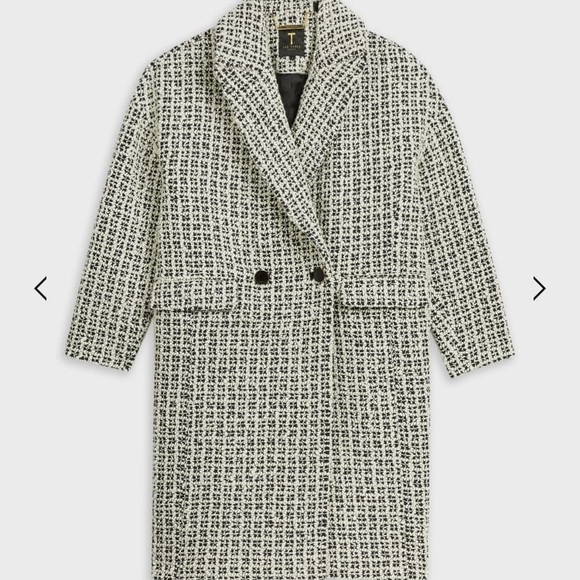 Ted Baker Jackets & Blazers - Brand new with tags. Orig $575 Ted Baker Textured Cocoon Coat.